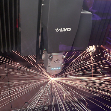 Laser LVD cutting steel